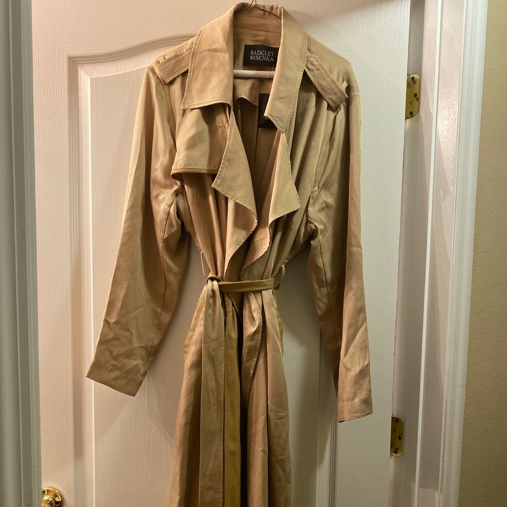 Badgley Mischka Trench Coat